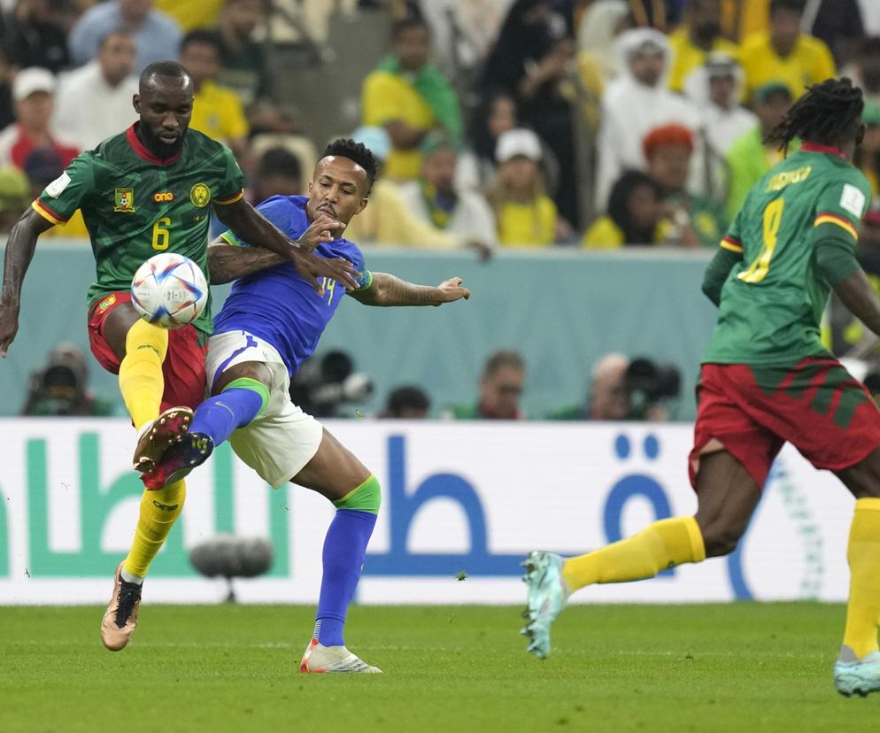 Kamerun wygrał z Brazylią. Czerwona kartka w końcówce