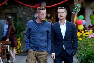 	M jak miłość odc. 1828. Piotrek (Marcin Mroczek), Paweł (Rafał Mroczek)