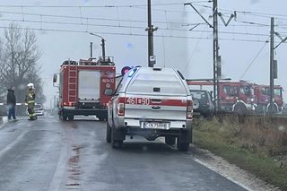 Tragiczny wypadek na przejeździe kolejowym w Sikorowie pod Inowrocławiem