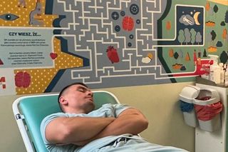 Conan Kaźmierski niedługo będzie lekarzem