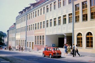 Tak dawniej wyglądała ulica Prosta w Olsztynie. Archiwalne zdjęcia pokazują, jak zmieniała się przez lata