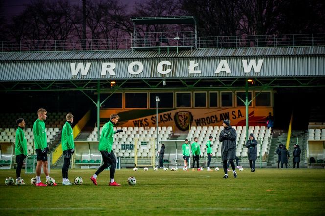 Specjalny trening dla kibiców Śląska Wrocław