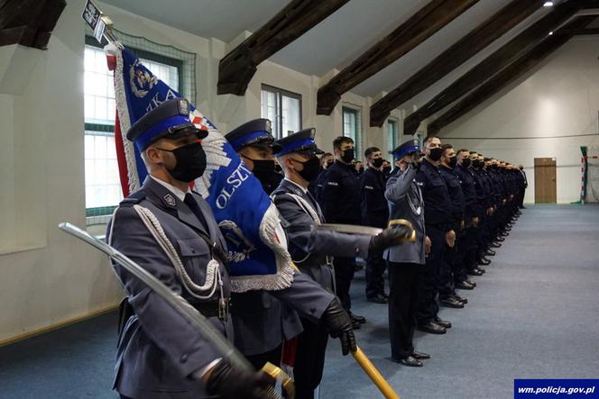 Nowi policjanci na Warmii i Mazurach