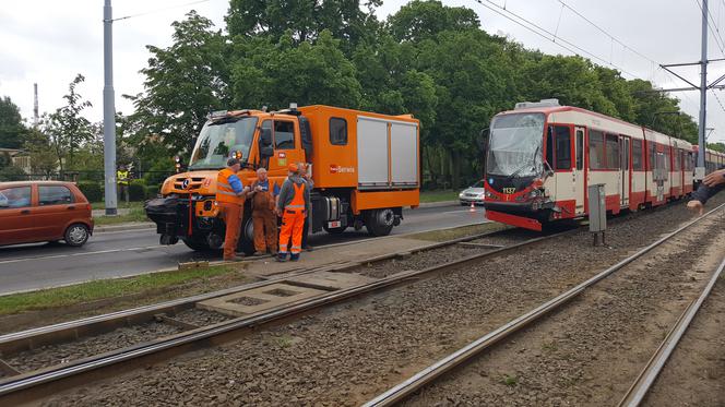 Czołowe zderzenie tramwajów w Gdańsku!