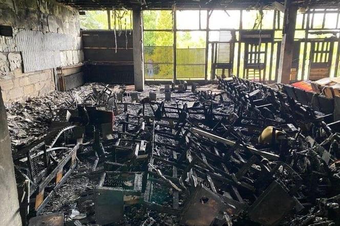 Lubelskie. 14-latek podpalił kino w Małaszewiczach
