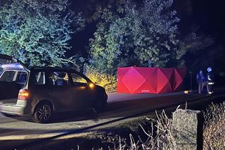  Tragedia pod Grójcem. Volkswagen huknął w rowerzystę. 54-latek nie żyje