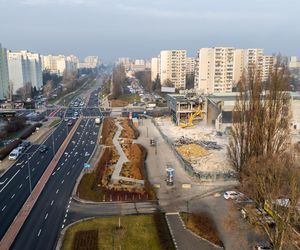 Rozbiórka dawnego Multikina na Ursynowie