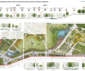 Wyniki konkursu na projekt ogólnodostępnego parku w Wilanowie
