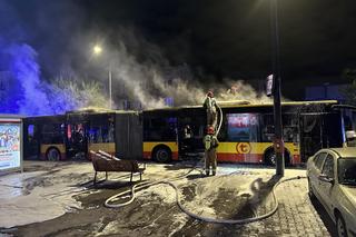 Pożar autobusu