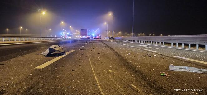 Wypadek na A4 w Gorliczynie [ZDJĘCIA]