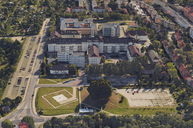 Szpital przy ul. Unii Lubelskiej w Szczecinie