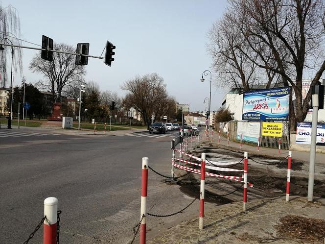 Utrudnienia w centrum Siedlec. Ruszył remont Cmentarnej i Niedziałka.
