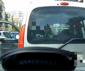 Policja pokazuje dramatyczna nagranie z pijanym kierowcą. 49-latek siał postrach na drogach Piaseczna