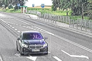 Niecodzienne zdjęcia z fotoradaru. 19-latek z Ukrainy zarobił 119 punktów