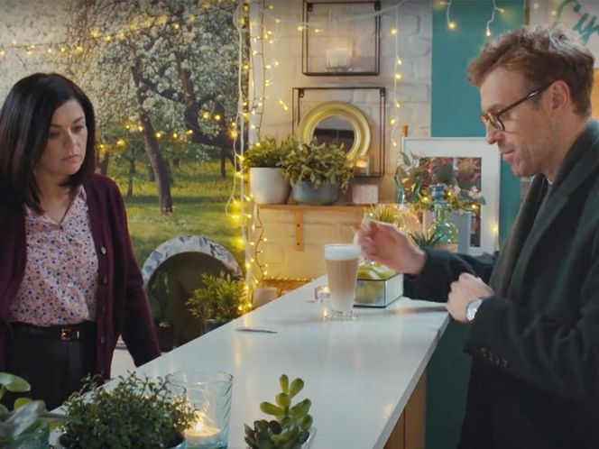 M jak miłość, odcinek 1864: Hoffman (Mateusz Rusin), Kinga (Katarzyna Cichopek) 