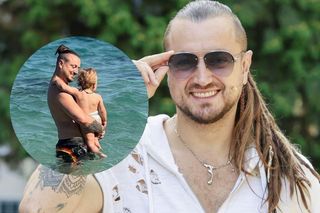 Baron pochwalił się wakacyjnymi zdjęciami z synkiem. Leoś rośnie jak na drożdżach
