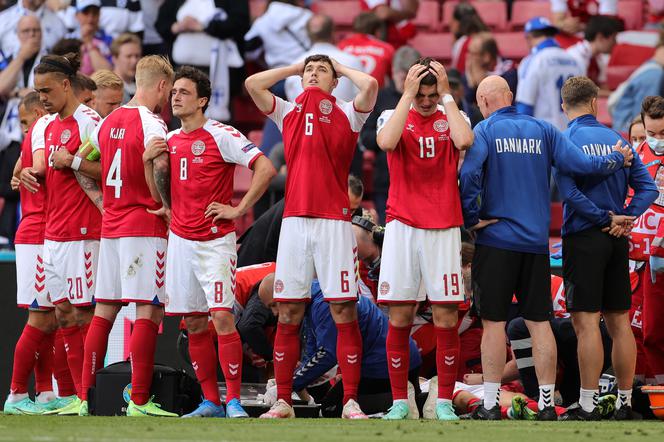 Po meczu Dania – Finlandia odwołano trening. Duńscy piłkarze bez aktywności medialnych 