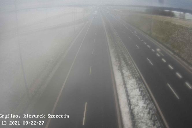 Pogoda w Koszalinie. Bardzo trudne warunki na drogach! Wydano ostrzeżenie!