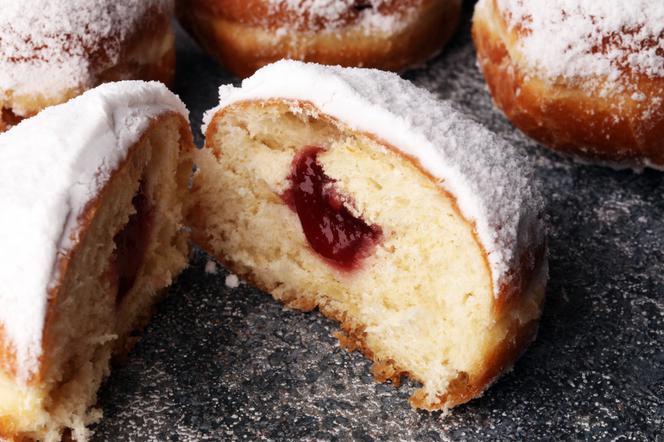 Przepis na paczki orkiszowe z konfiturą