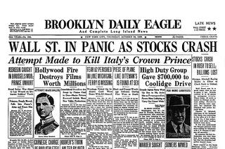 Wielki kryzys na świecie