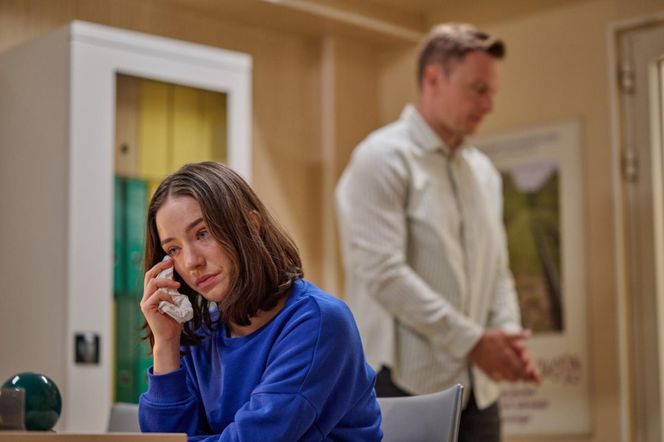 Na Wspólnej odc. 4069. Ania (Sonia Mietielica), Igor (Jakub Wesołowski)