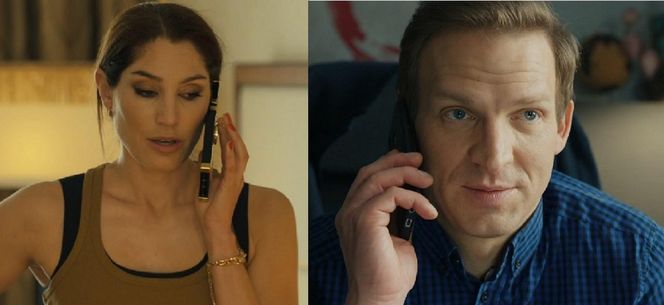 Barwy szczęścia, odcinek 3216. Celina (Orina Krajewska), Łukasz (Michał Rolnicki)