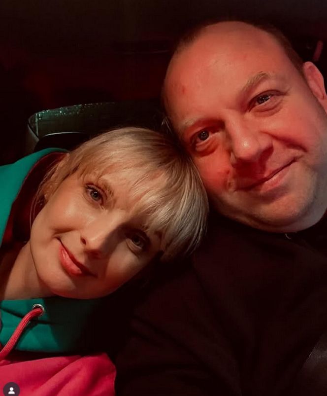 Ewelina Kudeń-Nowosielska i Bartłomiej Nowosielski prywatnie na Instagramie