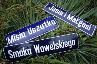 Tablice z nazwami ulic nagrodami w konkursie Zarządu Dróg Miejskich