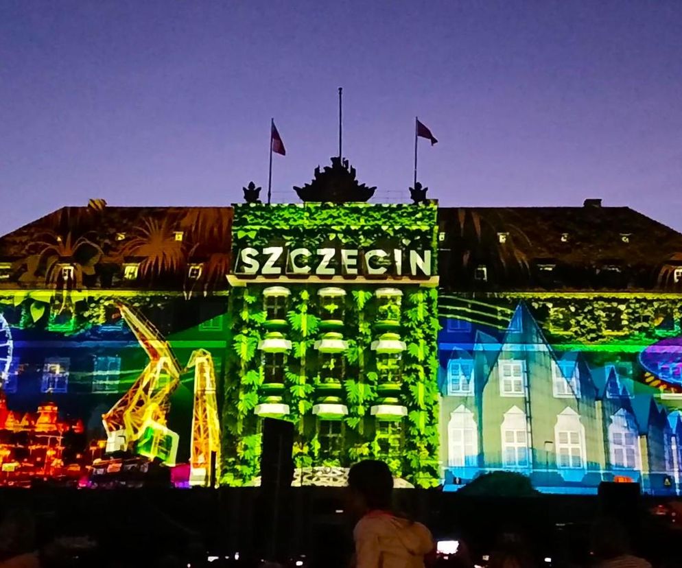 Mapping na urodziny Szczecina