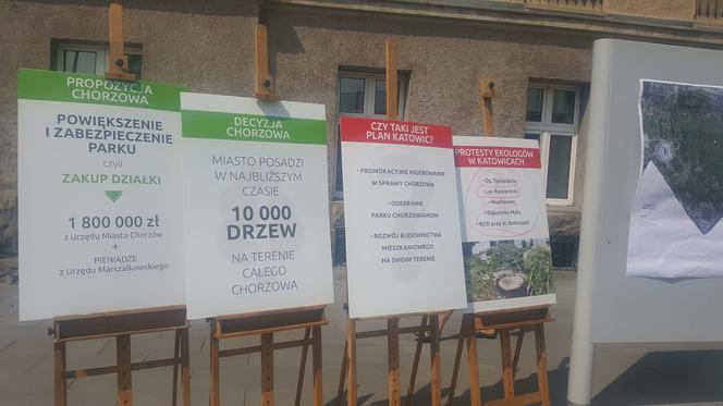 Prezydent Chorzowa proponuje: 1,8 miliona złotych na działkę i 10 tysięcy drzew