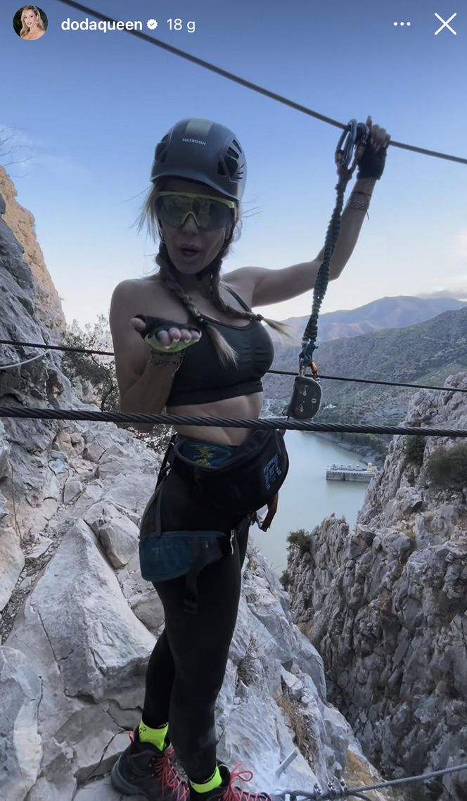 Doda na wspinaczce górskiej