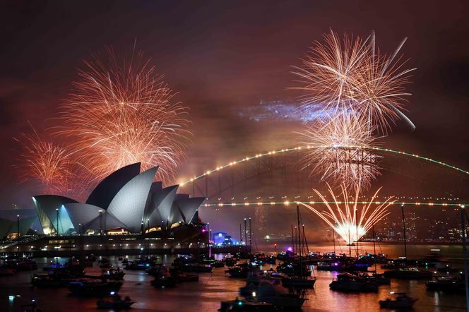 Australia już świętuje Nowy Rok. Wielki pokaz fajerwerków w Sydney 