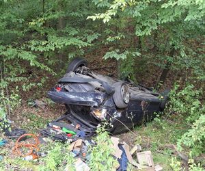 Starachowice. Wypadek na Zgodnej, poszkodowany mężczyzna zabrany przez pogotowie 