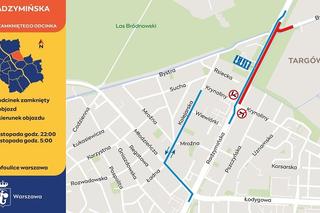 Weekendowe utrudnienia w Warszawie