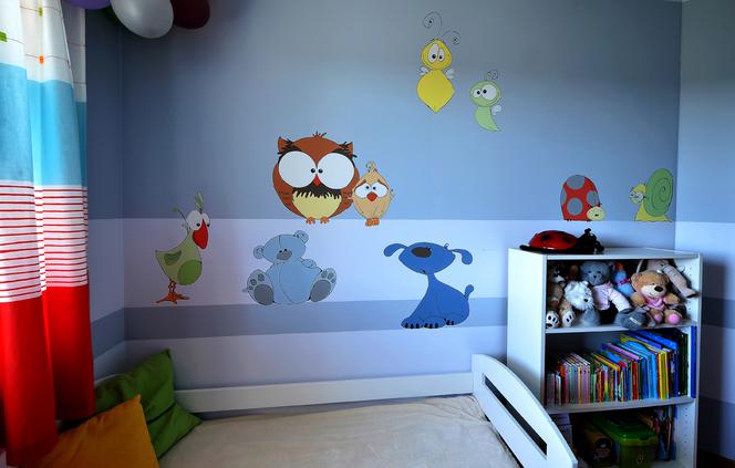 Wykończenie ścian w pokoju dziecka