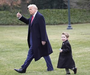 Trump robi za niańkę dla syna Muska! Zdjęcia mówią same za siebie