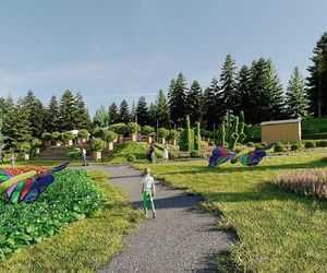 Polana Światła i Muzyki - Góra Parkowa, Krynica-Zdrój