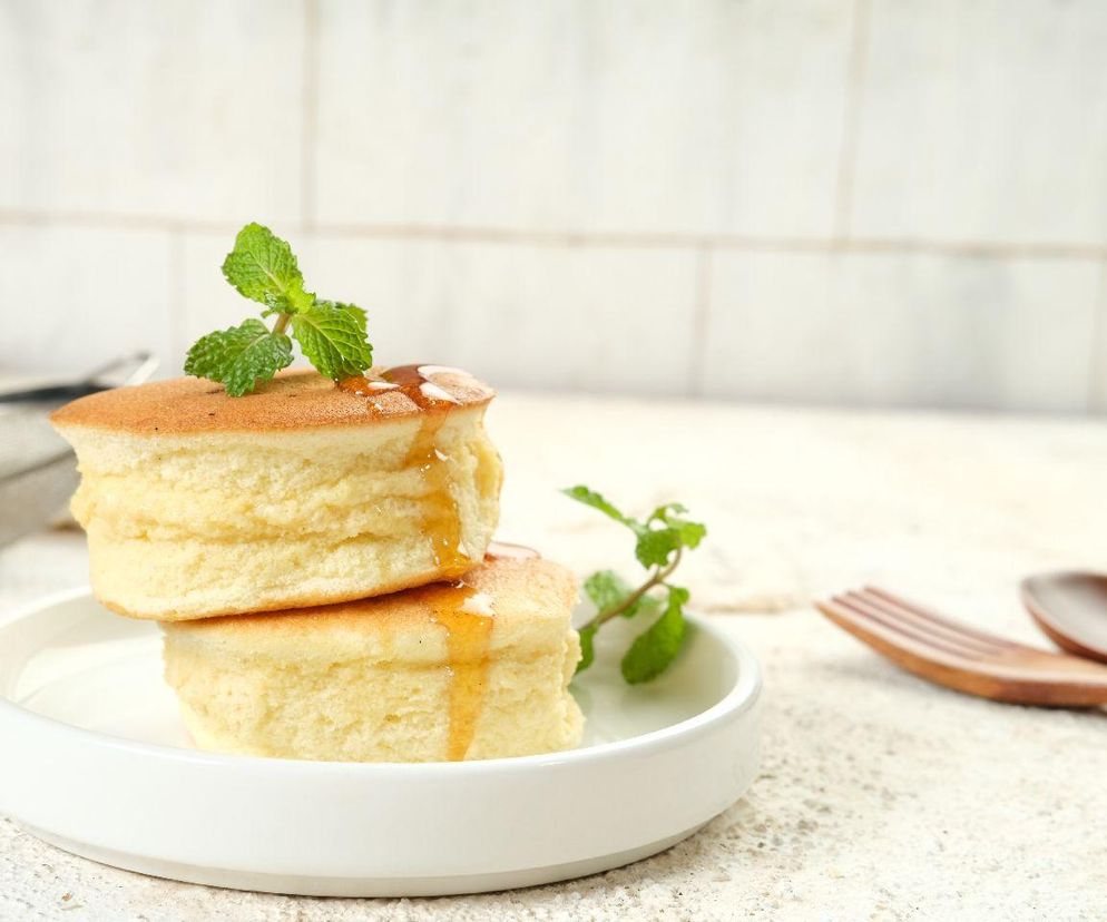 Wyborne fluffy pancakes. Te puszyste placki japońskie oczarują waniliowym aromatem