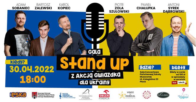 Gala Stand-UP z Akcją Gwiazdka wspiera Ukrainę