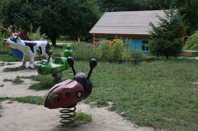 Naturalny plac zabaw przy Dolinie Służewieckiej. Chcieli go spalić, teraz go uwielbiają? 