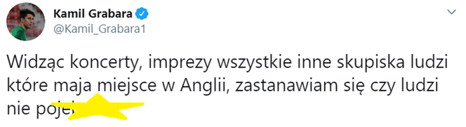 Kamil Grabara krytykuje Anglików