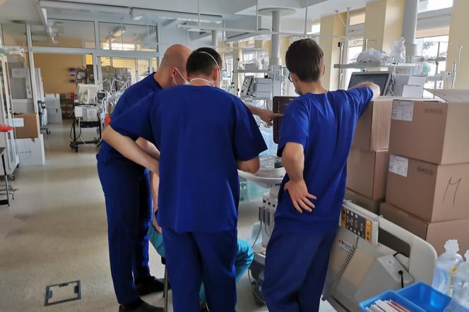 Trwają prace w Szpitalu Czerniakowskim