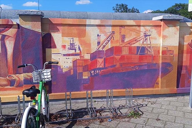 Nowy mural na Pogodnie