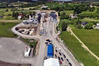 Najdłuższy tunel kolejowy w Polsce powstaje w Małopolsce