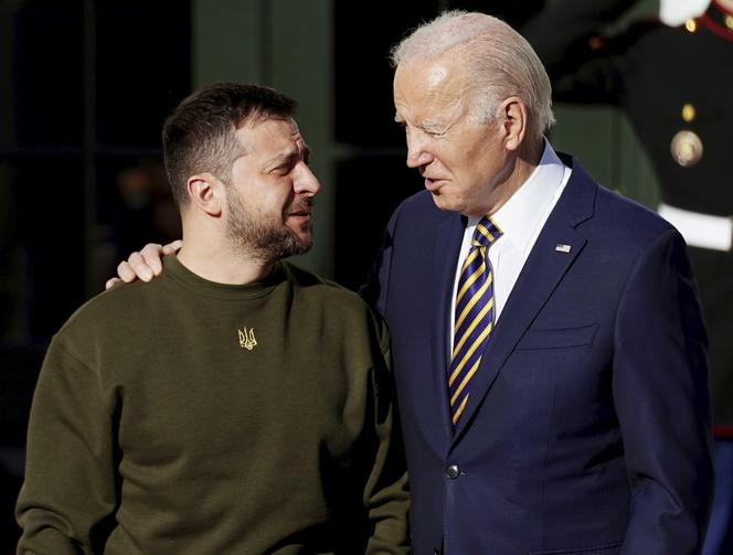  Volodymyr Zelenskyy, Joe Biden