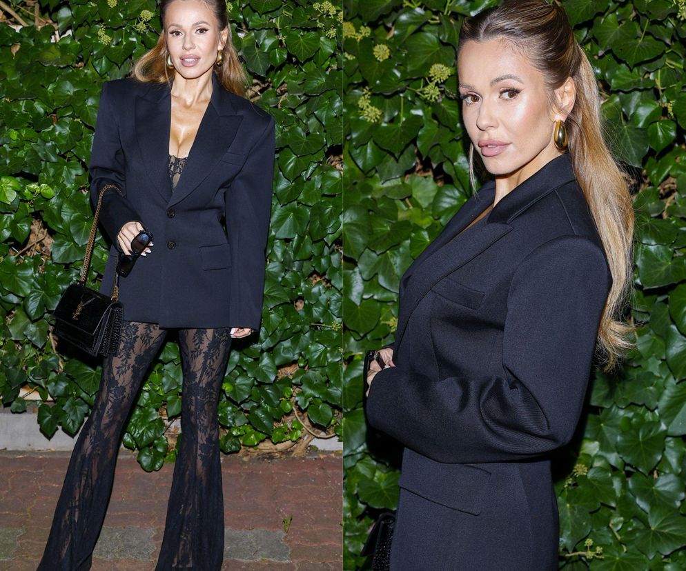 Ściśnięty biust i koronki. Tak Doda zaprezentowała się na wernisażu obrazów, dla których była inspiracją!