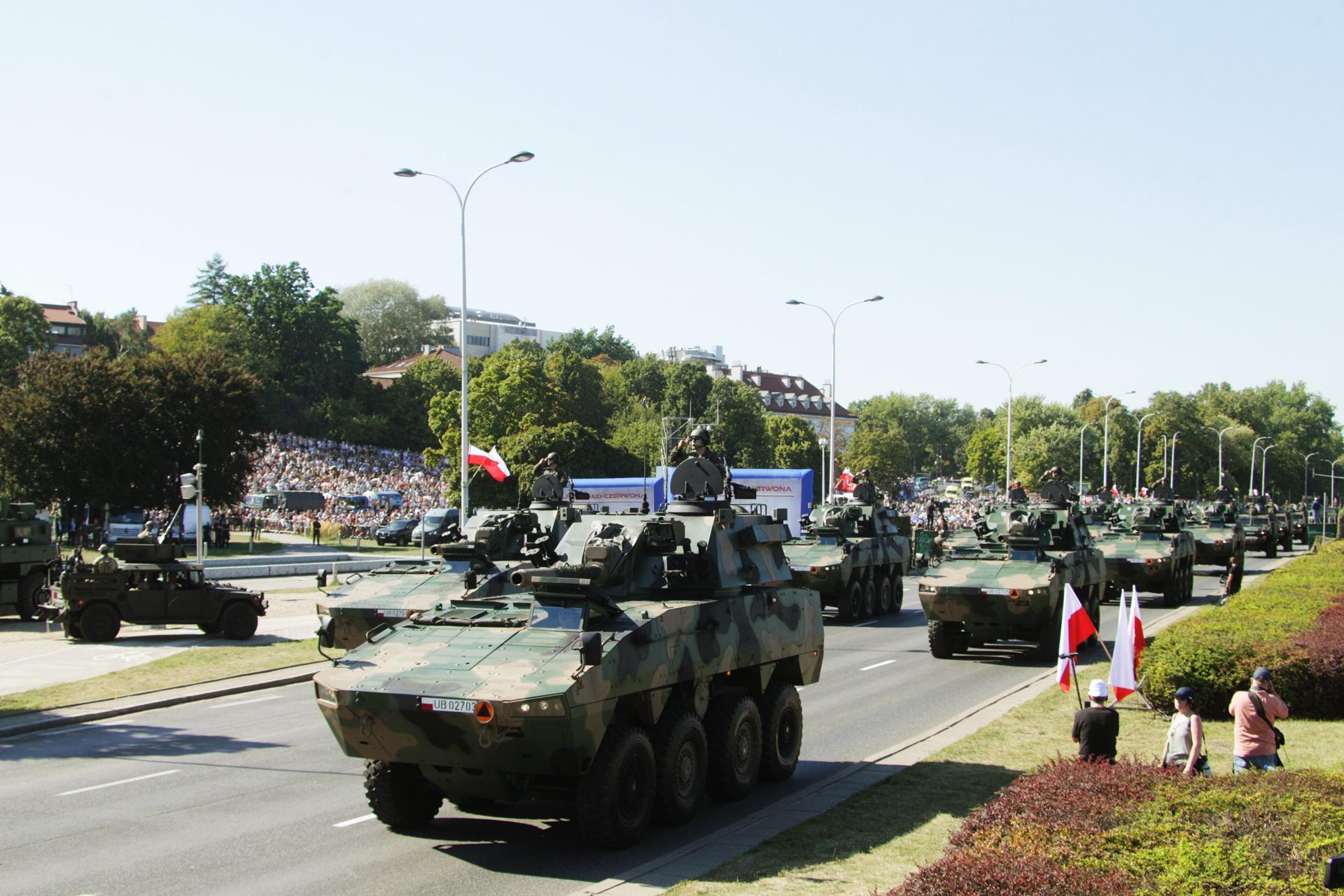 Defilada wojskowa na Święto Wojska Polskiego