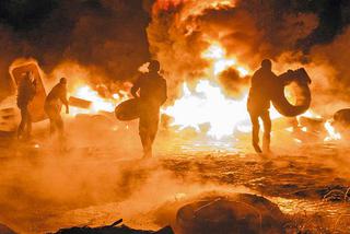 Ukraina rewolucja na Ukrainie Majdan Kijow (3)