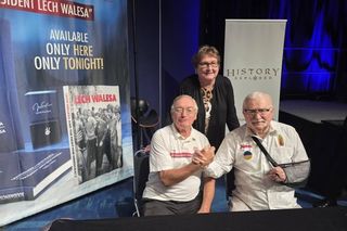 Lech Wałęsa w USA