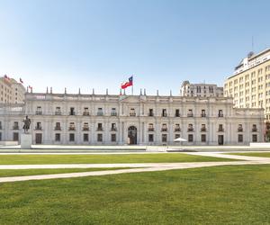 Plac Konstytucji w Santiago de Chile